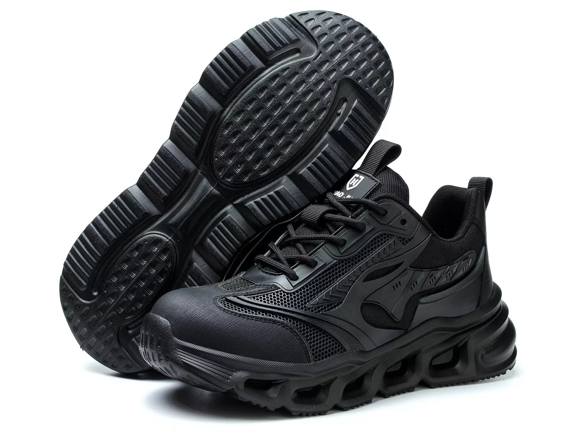 Non Slip Work Safety Shoes for Men Anti-Slip Sneakers Air Cushion Working Footwear