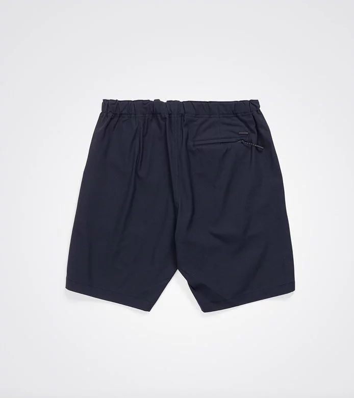 Norse Ezra Relaxed Solotex Twill Shorts Dark Navy