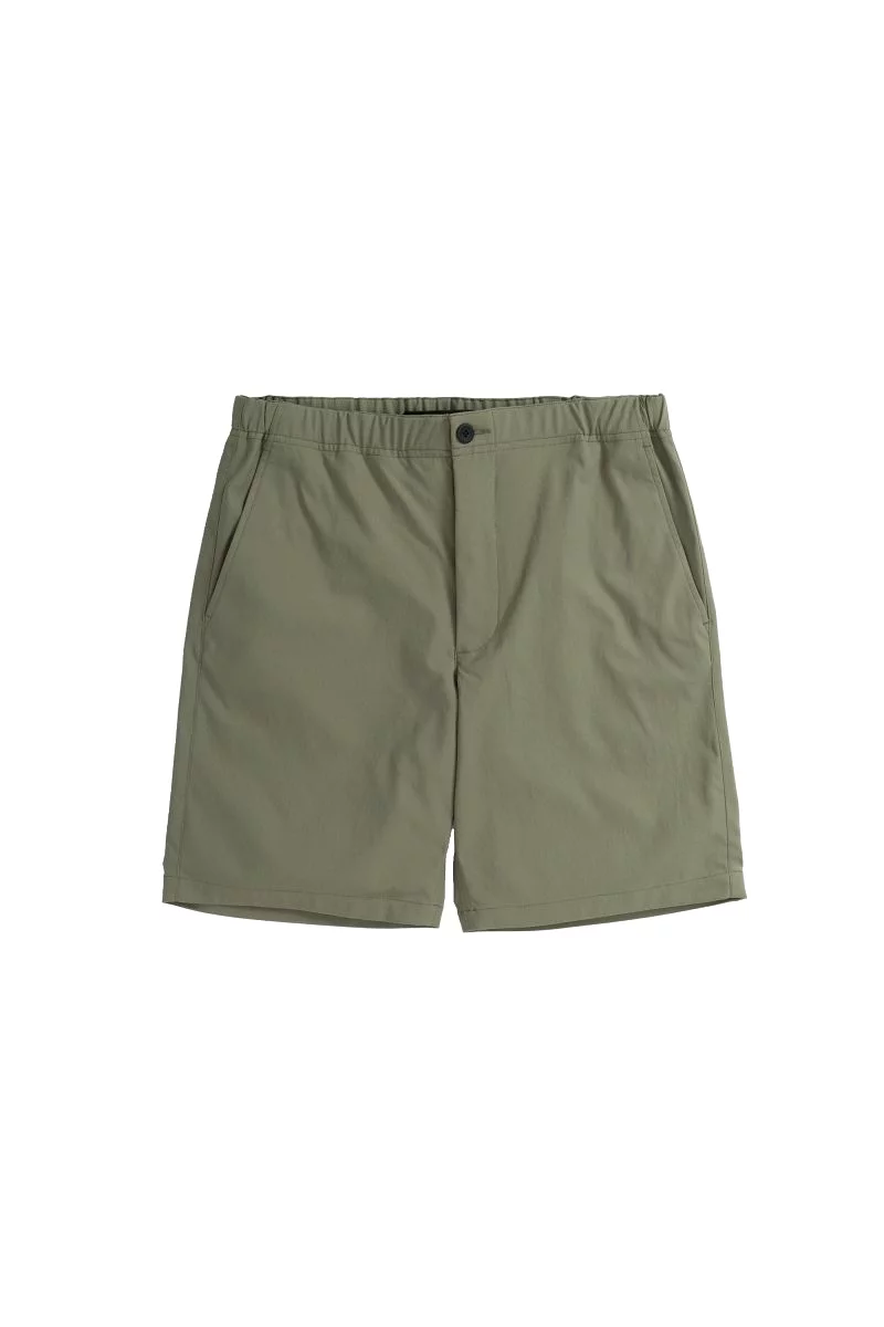 Norse Ezra Relaxed Solotex Twill Shorts Sediment Green