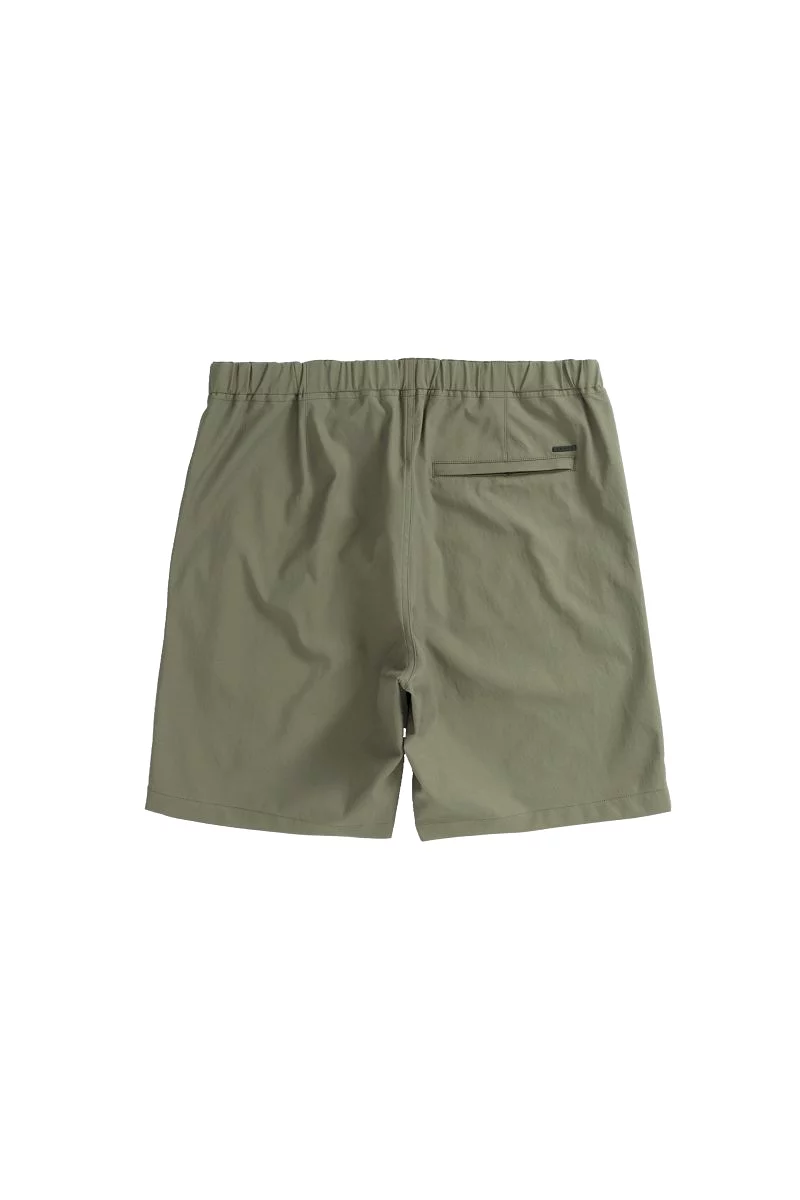 Norse Ezra Relaxed Solotex Twill Shorts Sediment Green