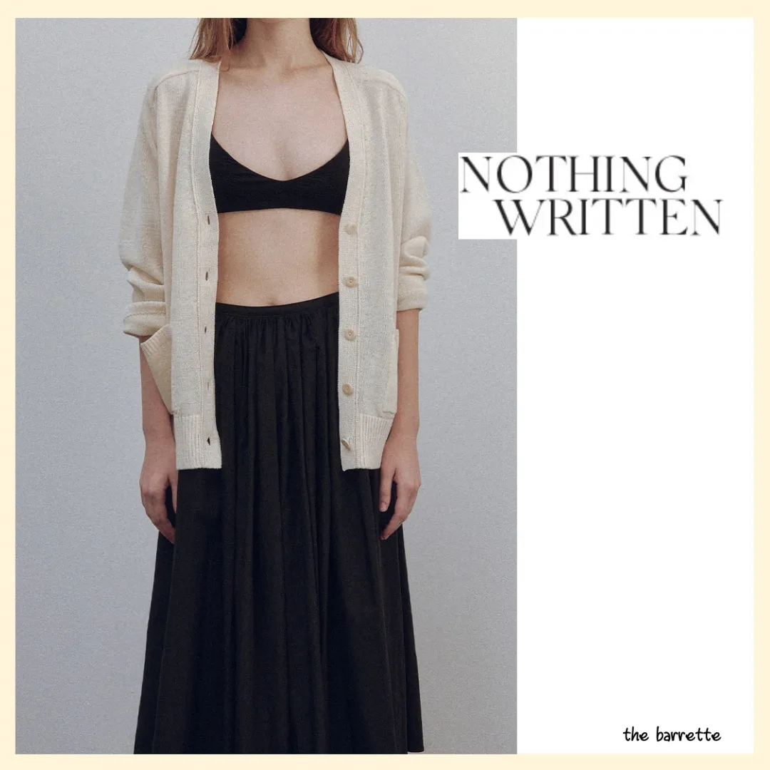 NOTHING WRITTEN  |Cardigans