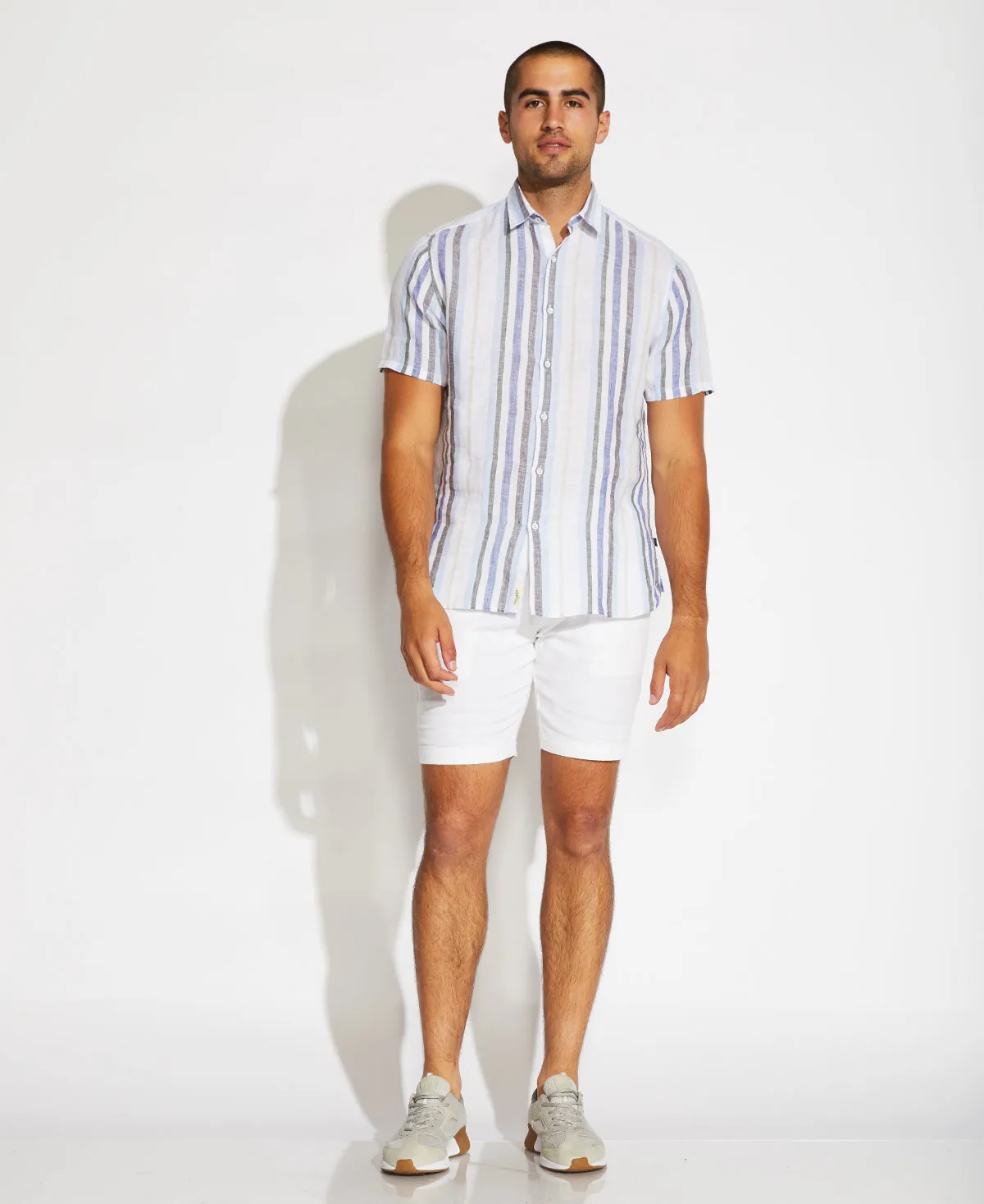 Oran Striped Shirt (Multi-Color)