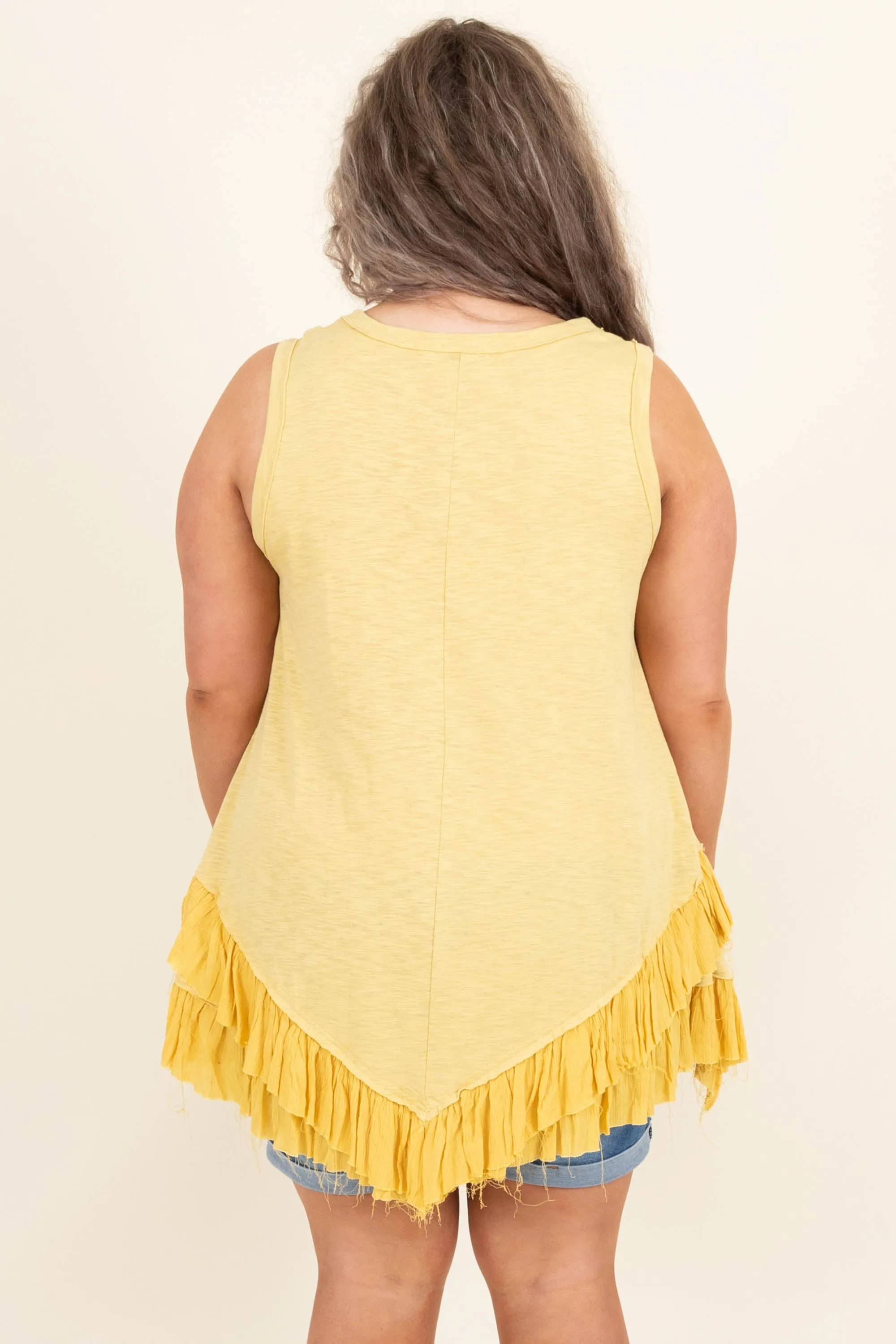 Out For A Walk Tunic, Butter Yellow