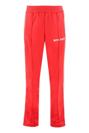 Palm Angels Logo Printed Side Striped Track Pants