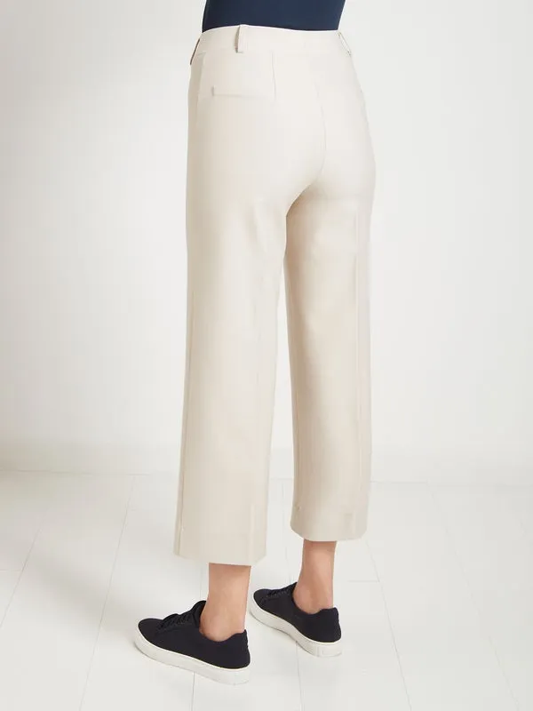 Pantalone cropped elasticizzato - RAGNO