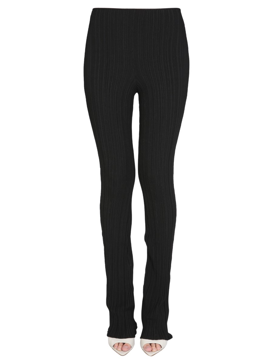 PHILOSOPHY DI LORENZO SERAFINI    RIBBED FLAIR PANTS