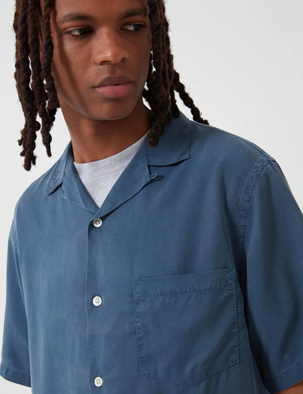 Portuguese Flannel Dogtown Shirt - Blue