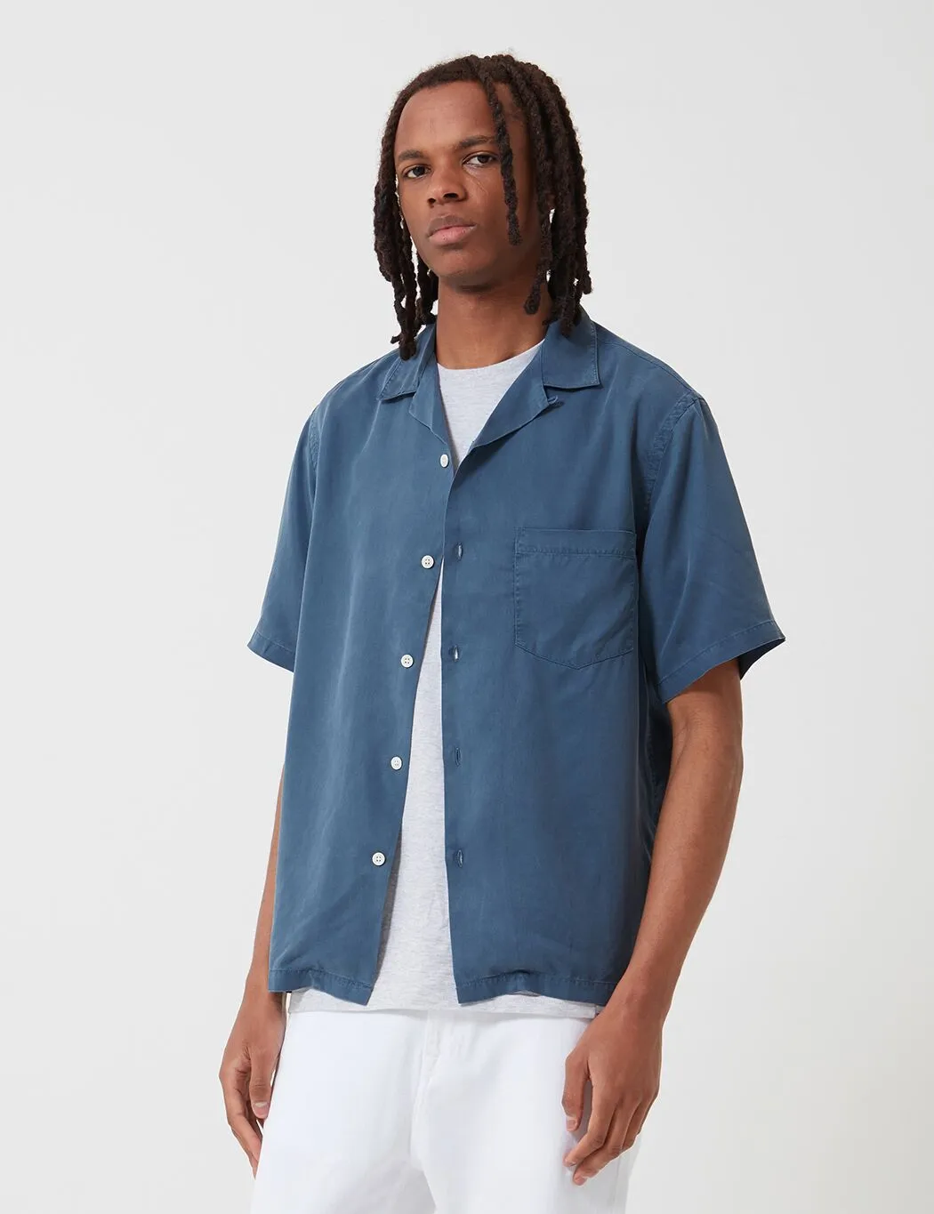 Portuguese Flannel Dogtown Shirt - Blue