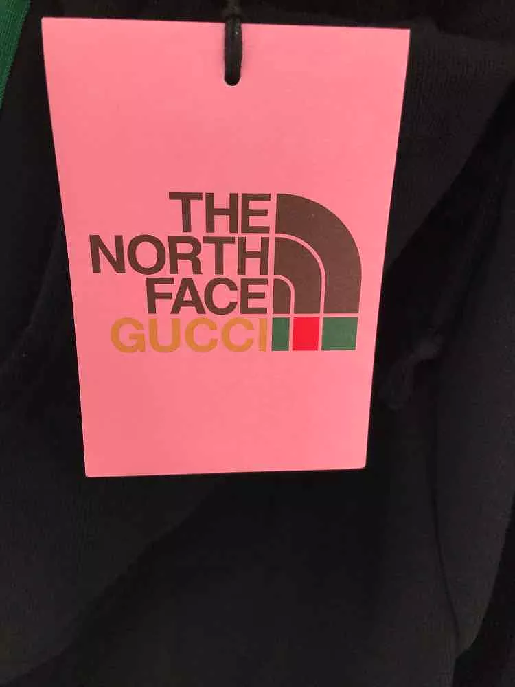 Pre-Owned Gucci x The North Face Black Size Large Sweatpants Men's Pants