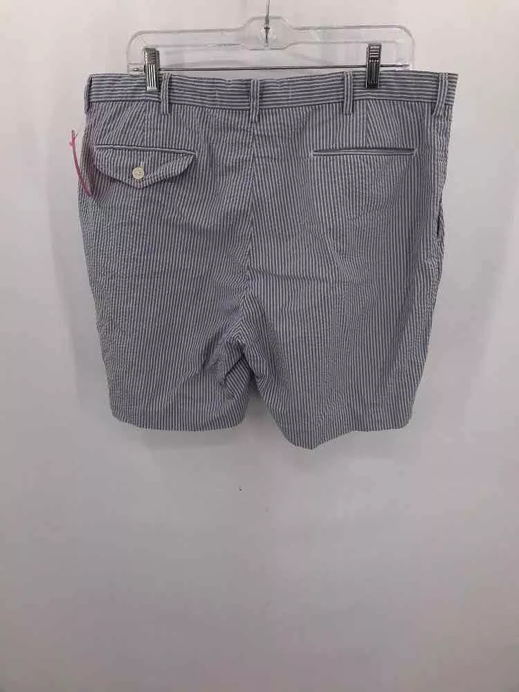 Pre-Owned Ralph Lauren Blue 38 Stripe Men's Shorts