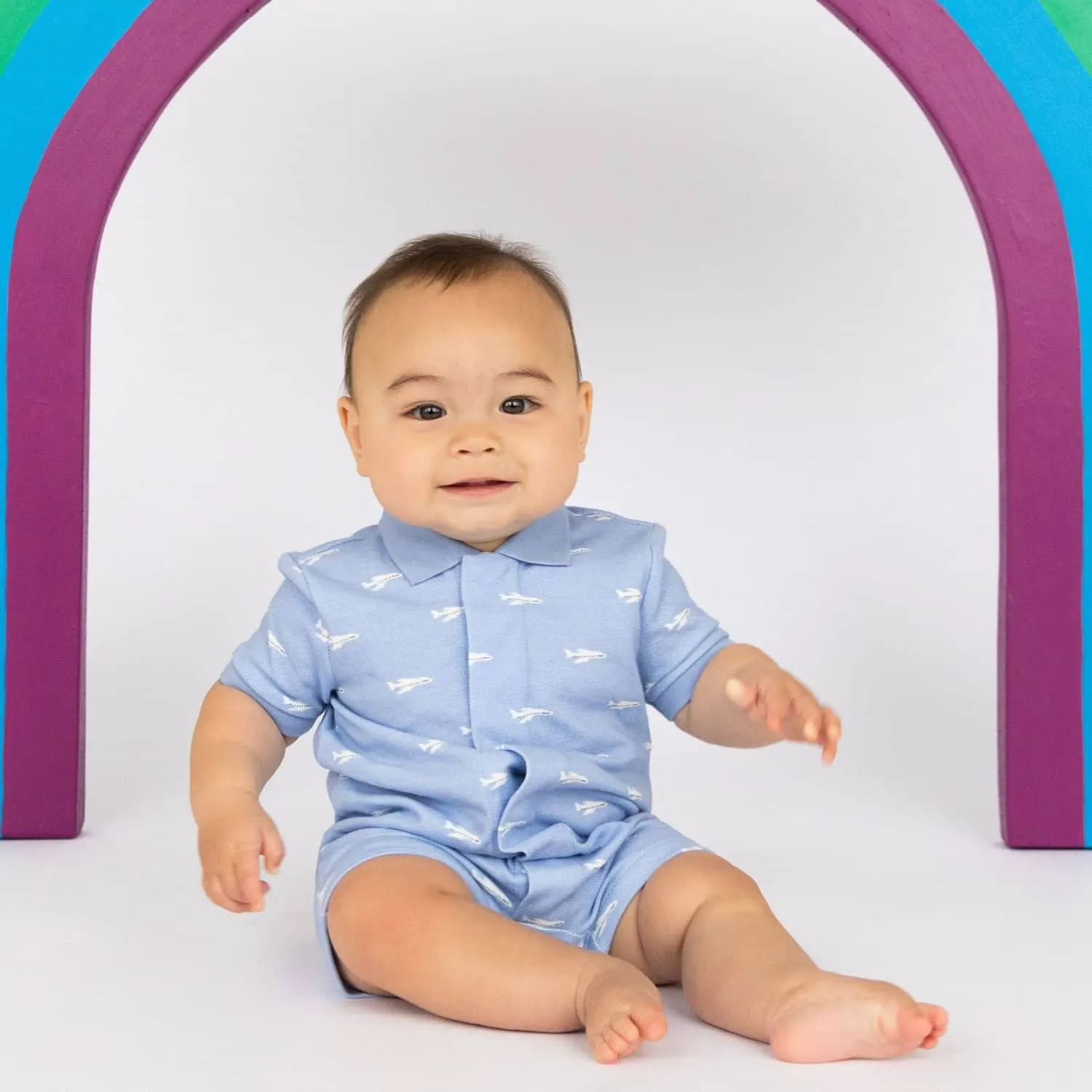 Ready Jet Go Romper by Magnetic Me