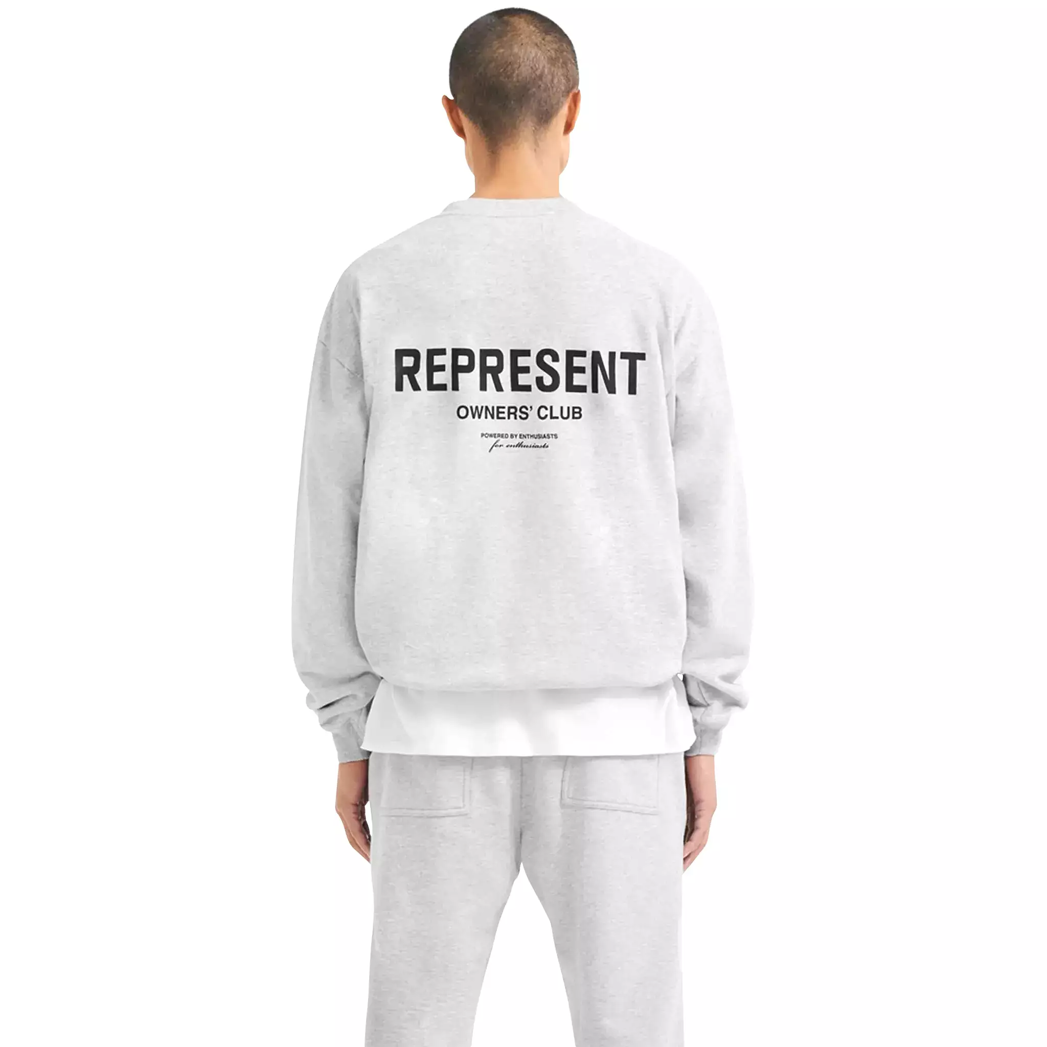 Represent Owners Club Ash Grey Sweatshirt