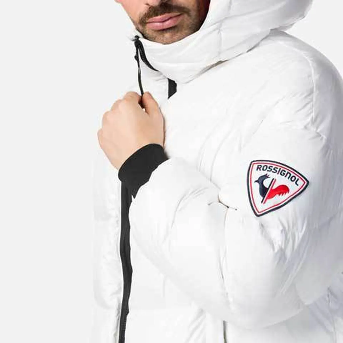 Rossignol Mens Puffer Coat in White