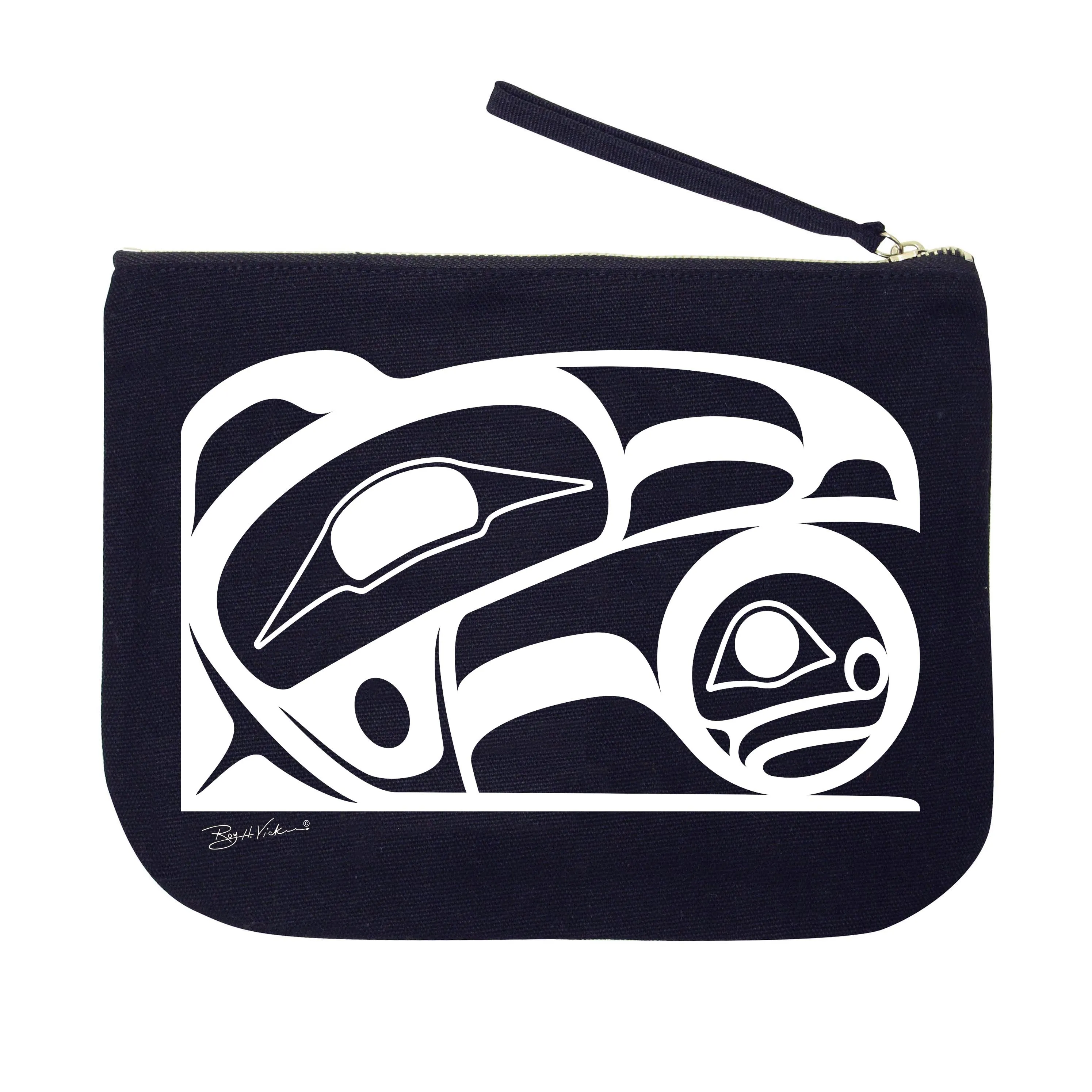 Roy Henry Vickers Raven Eco Zip Pouch - Out of Stock