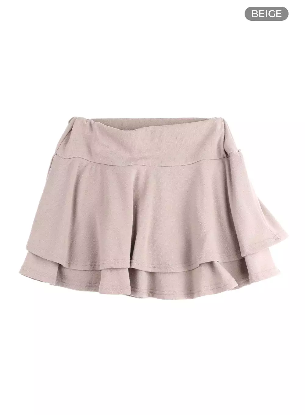 Ruffle Tiered Mini Skirt IM414