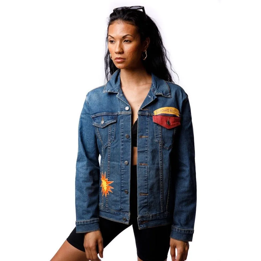 Rugrats Runway Reptar Denim Jacket