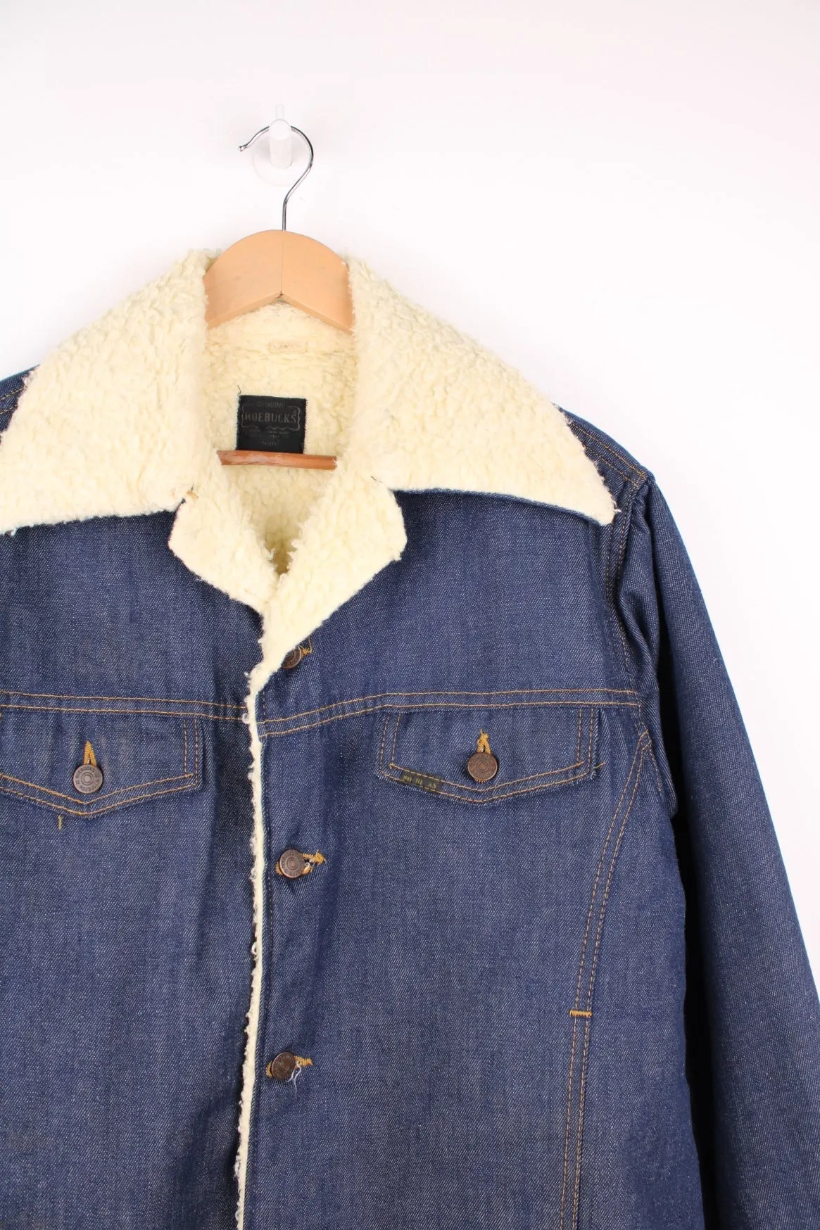 Sears Roebuck Denim Sherpa Jacket