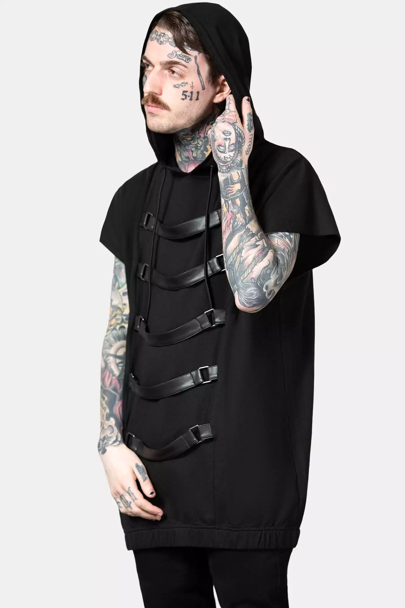 Skonnad Sleeveless Hoodie Resurrect