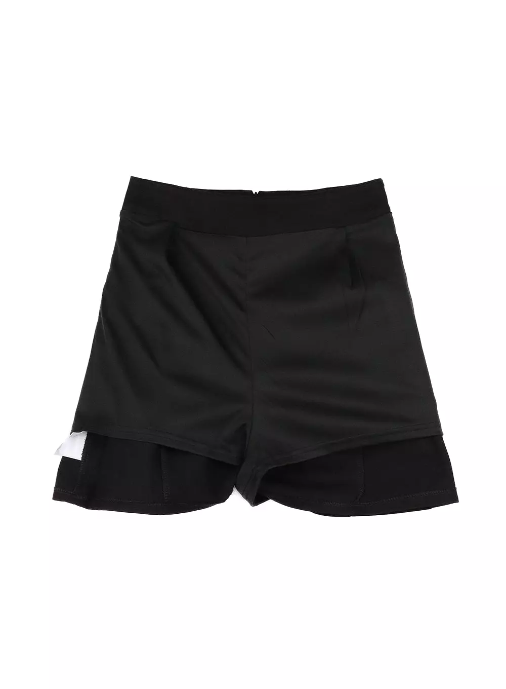 Solid Cargo Mini Skirt OM420