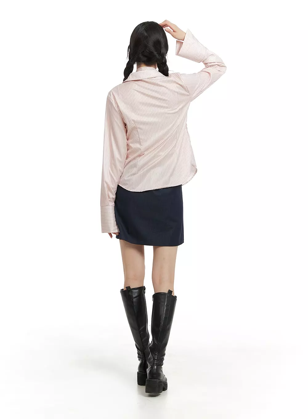 Solid Chic Mini Skirt OM421