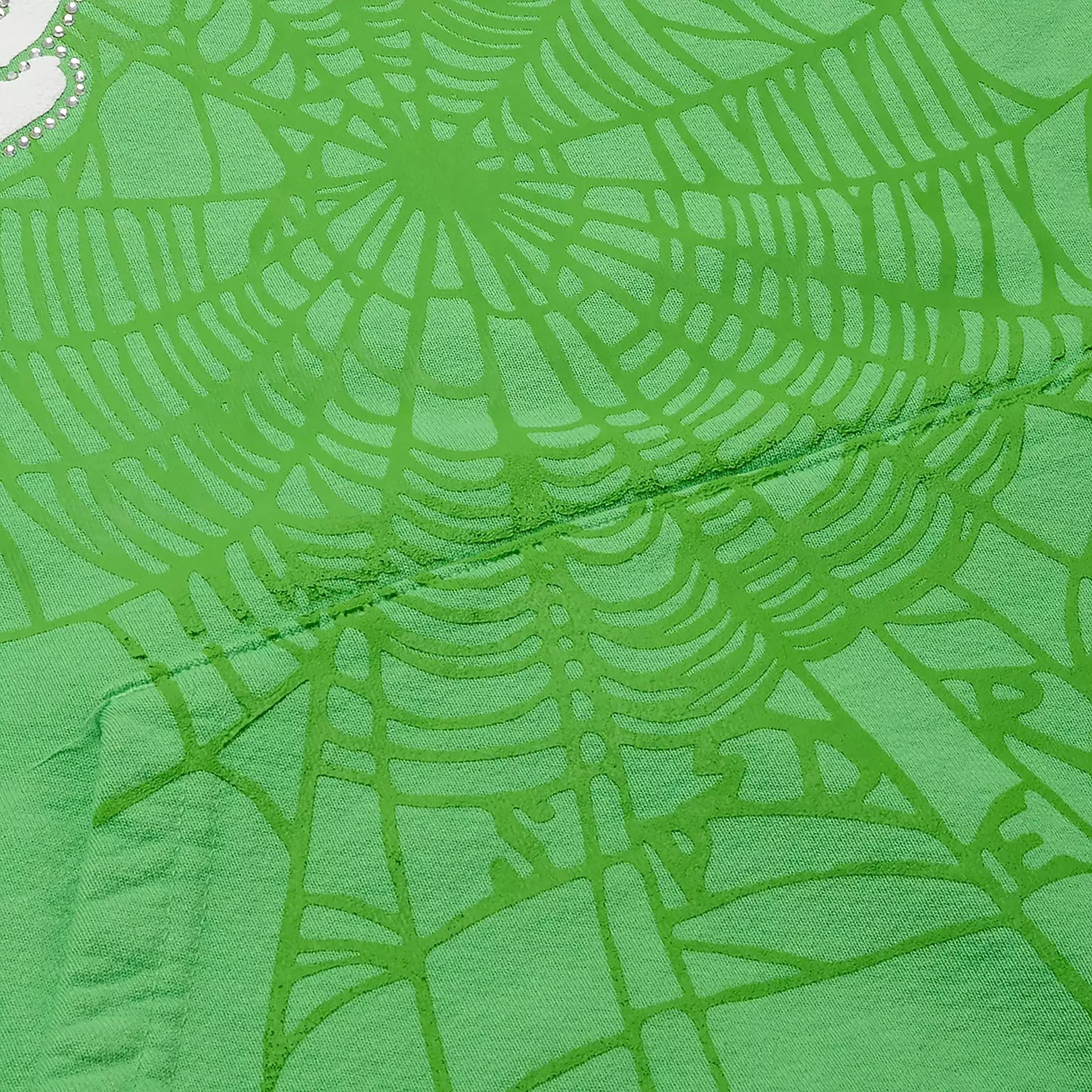 Sp5der Web Slime Green Hoodie