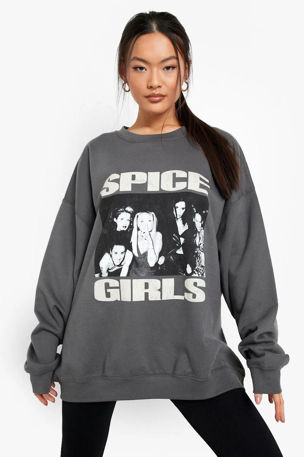 Spice Girls License Oversized Sweater