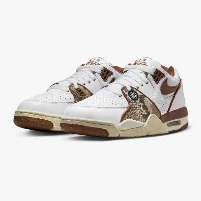 Stussy x Nike Air Flight 89 Low SP (Pecan/ White/ Pecan/...