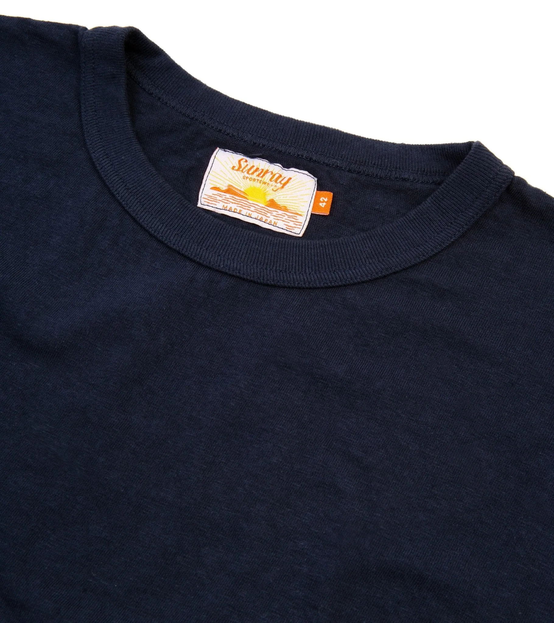 Sunray Sportswear Haleiwa Short Sleeve Cotton T-Shirt: Dark Navy