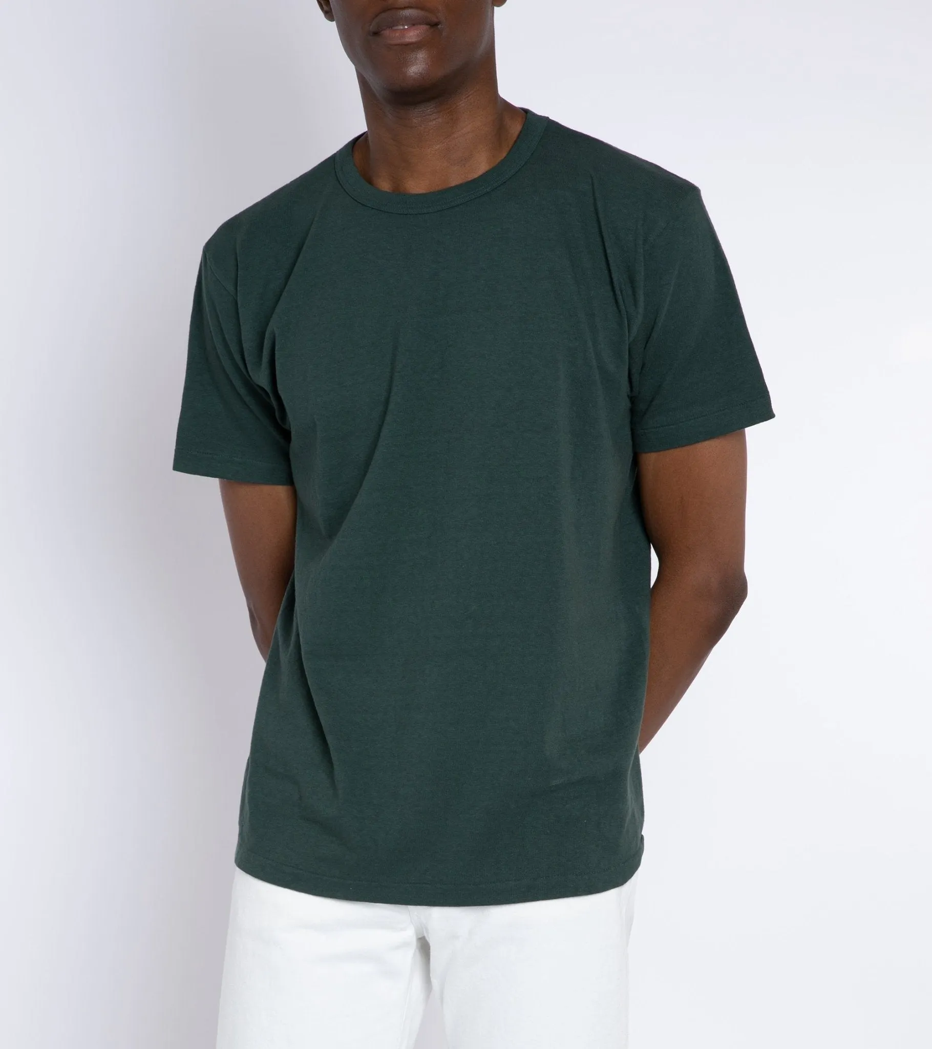 Sunray Sportswear Haleiwa Short Sleeve Cotton T-Shirt: Darkest Spruce