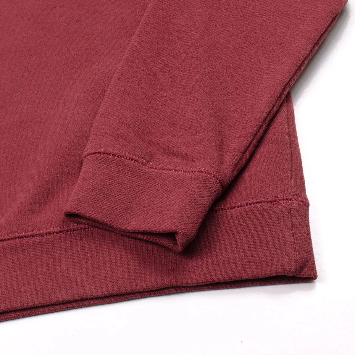 Sunspel - Loopback Sweatshirt - GF Claret