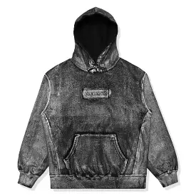 Supreme x MM6 Maison Margiela Foil Box Logo Grey Hoodie