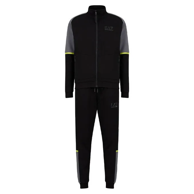 TRACKSUIT ATHLETIC COLOUR BLOCK Man Black