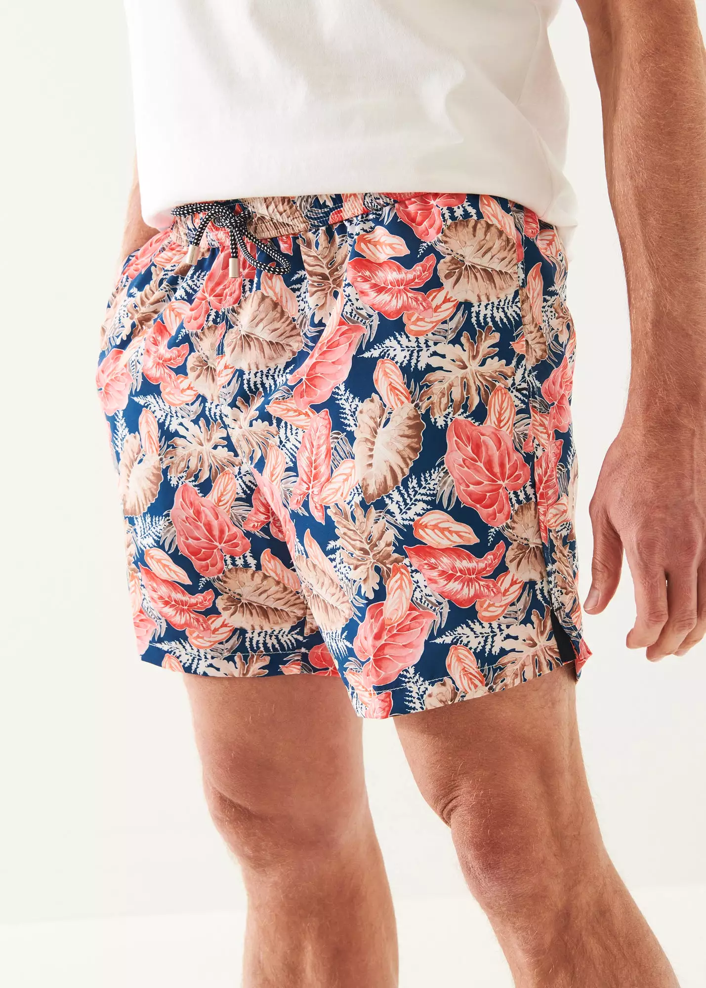 TROPICAL PRINT SWIM SHORT