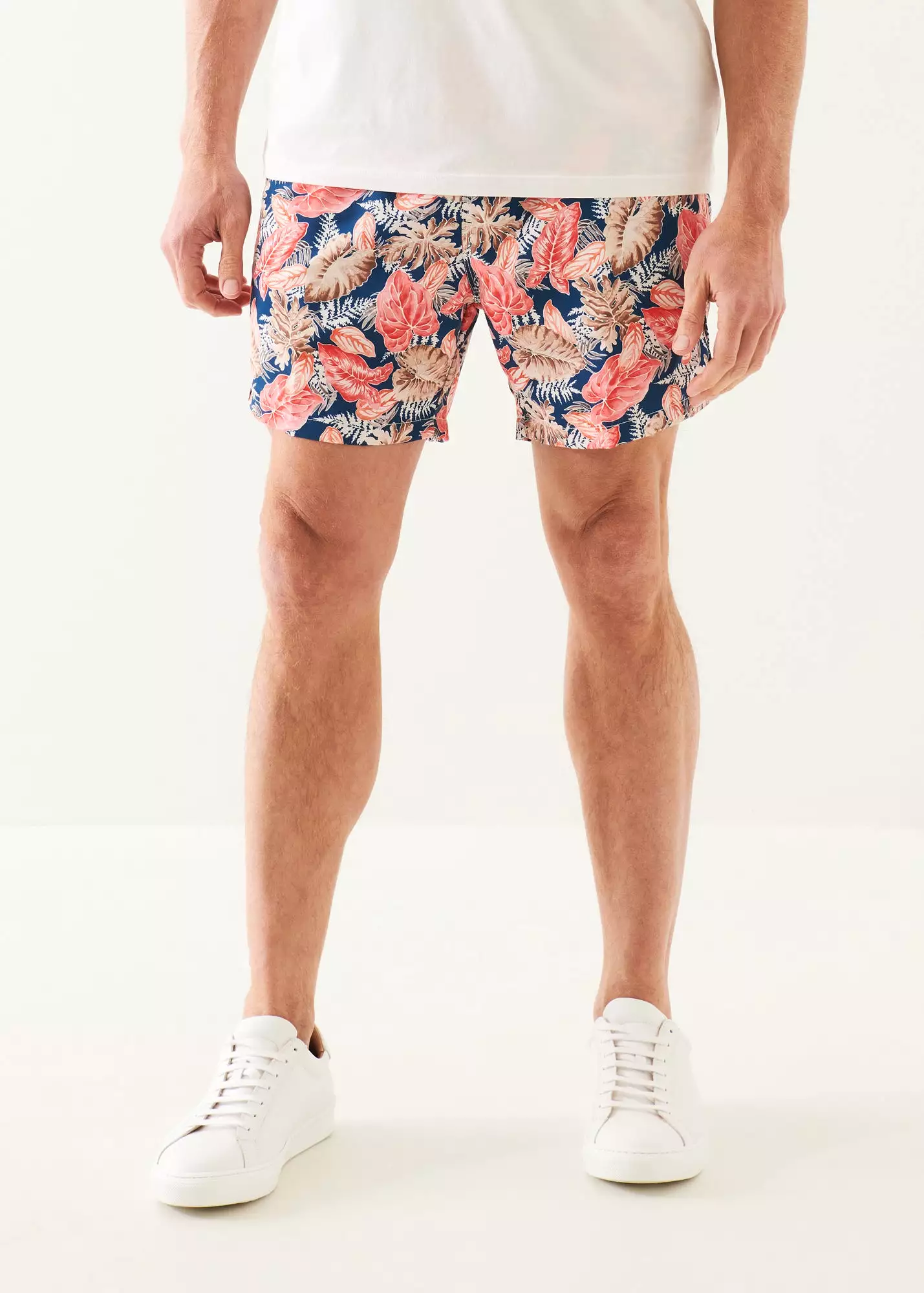 TROPICAL PRINT SWIM SHORT