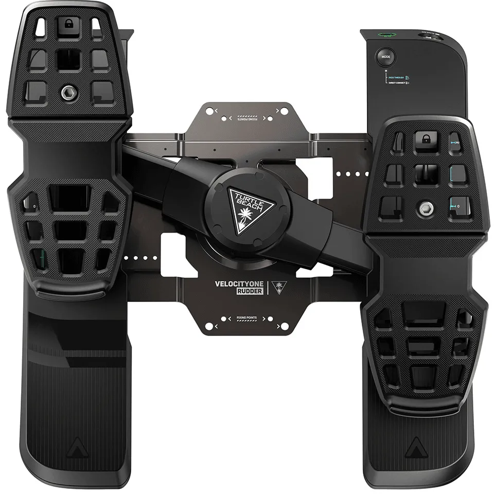 Turtle Beach VelocityOne Universal Rudder Pedals Flight Simulation PC Xbox Series X|S Xbox One