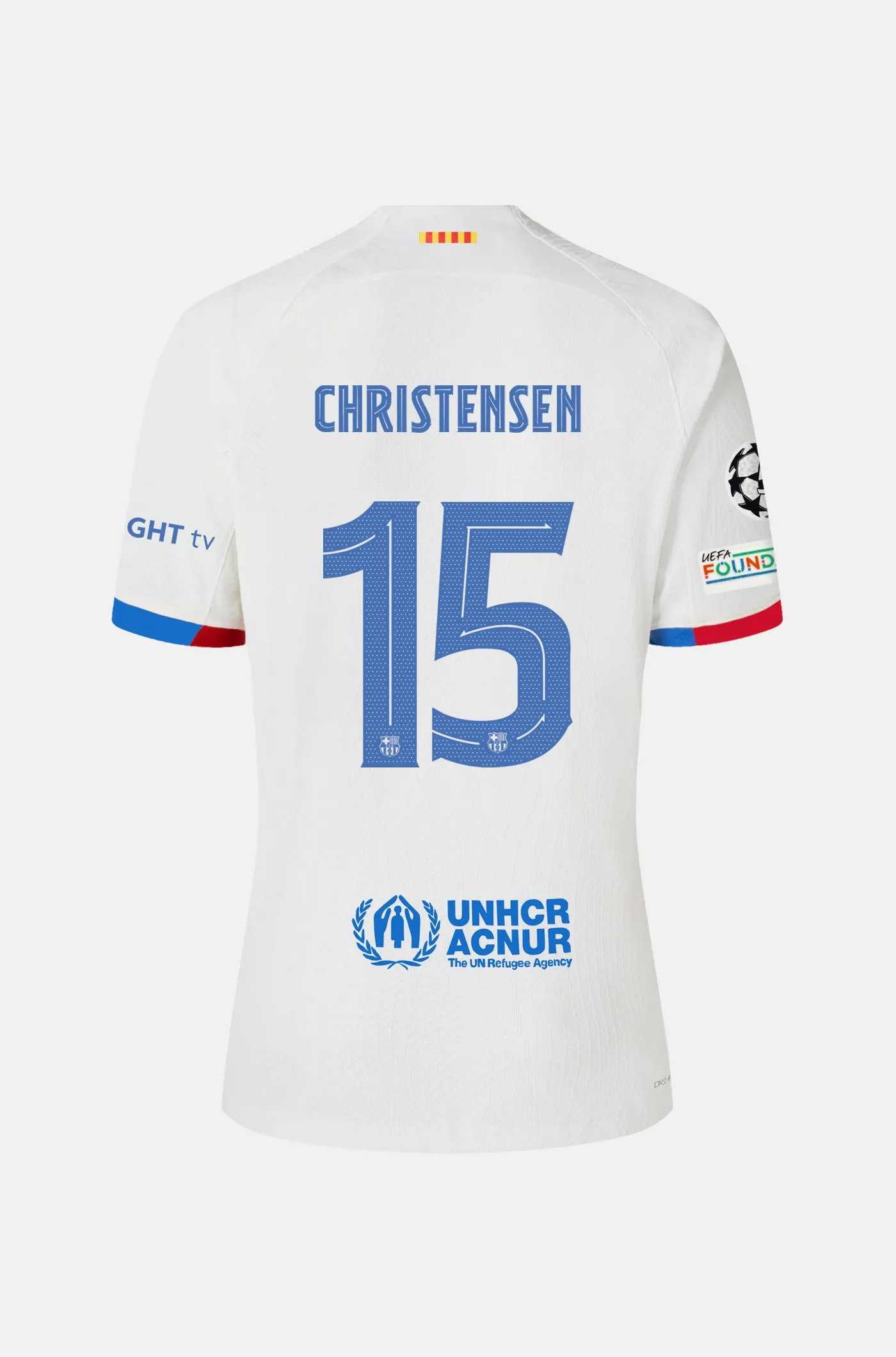 UCL FC Barcelona away shirt 23/24 - Junior - CHRISTENSEN