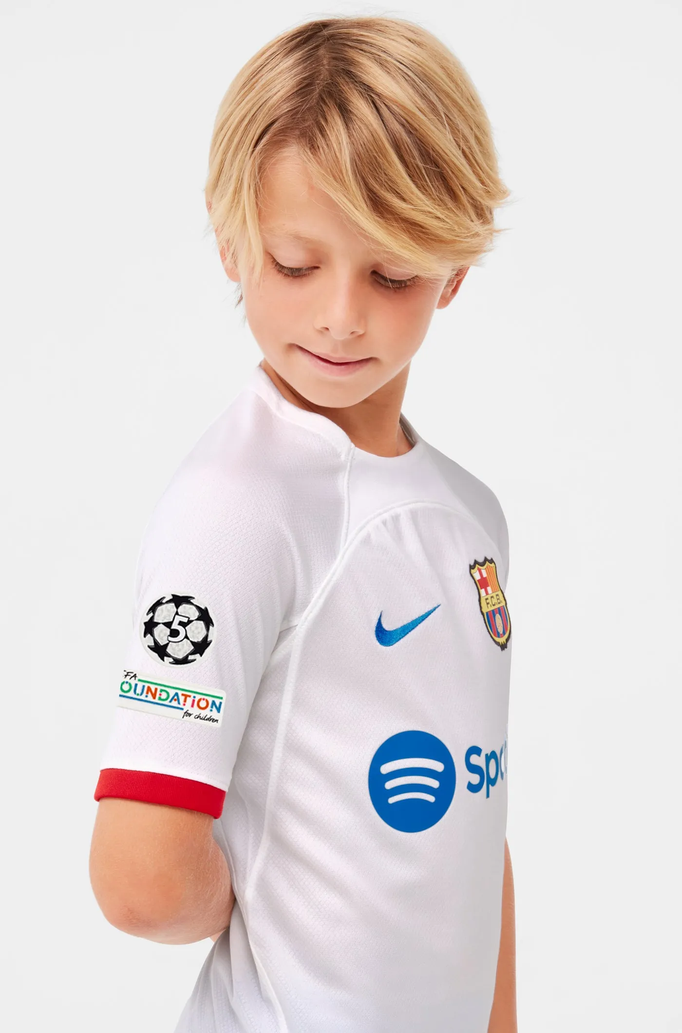 UCL FC Barcelona away shirt 23/24 - Junior - CUBARS