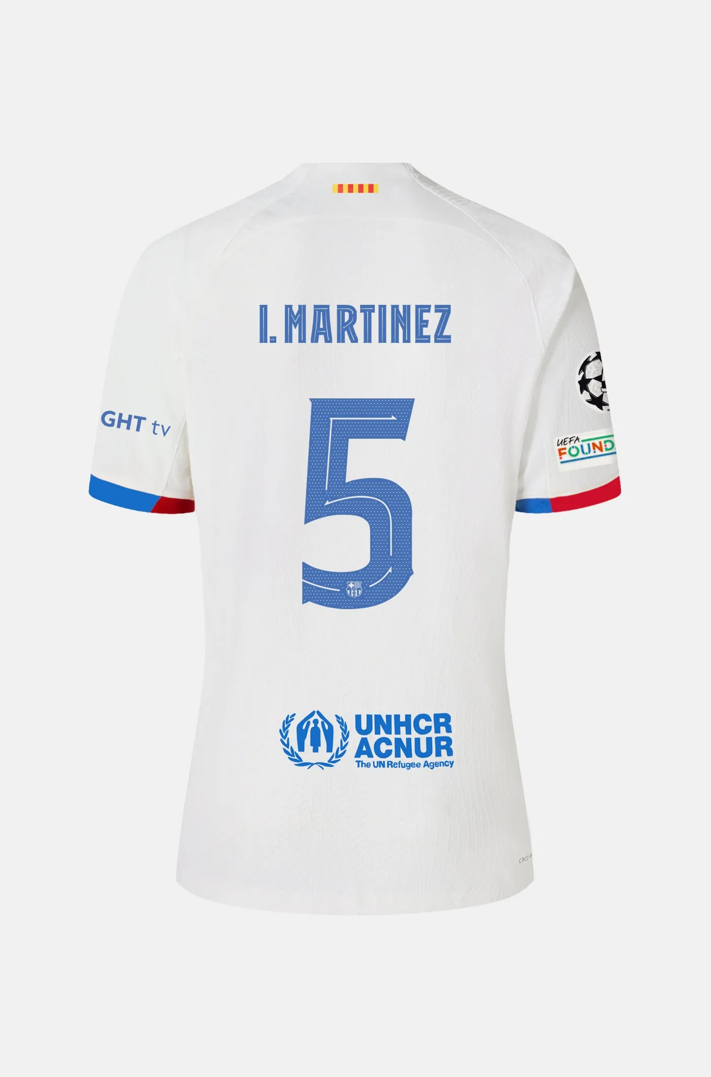 UCL FC Barcelona away shirt 23/24 - Junior - I. MARTNEZ