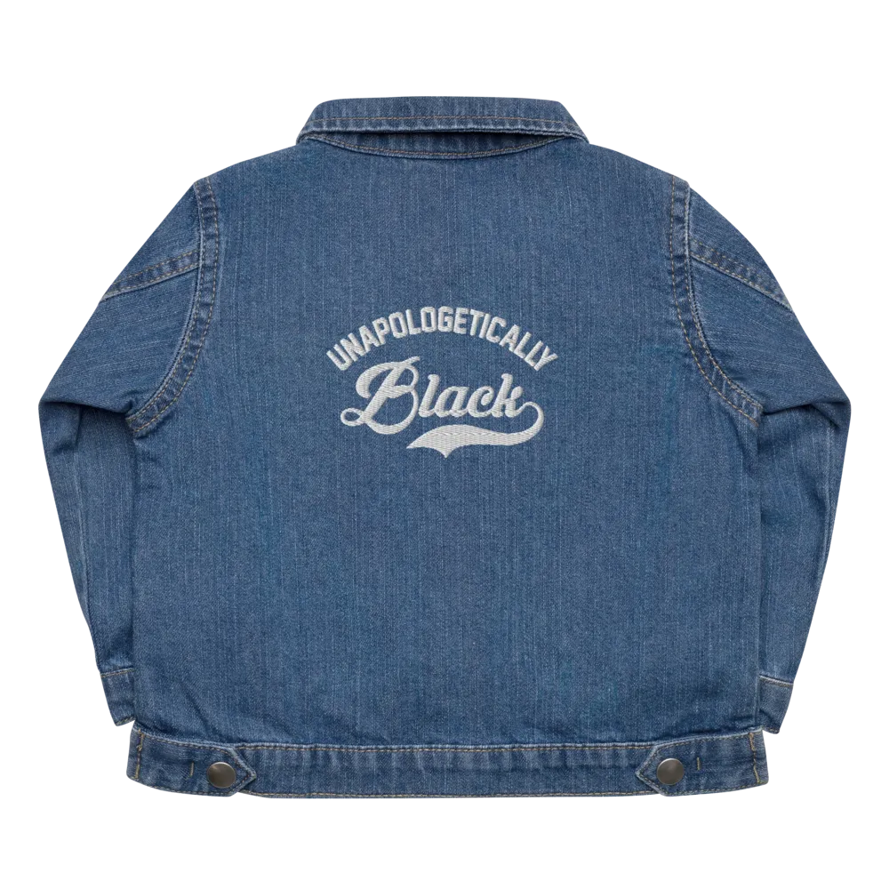 Unapologetically Black Baby Organic Denim Jacket