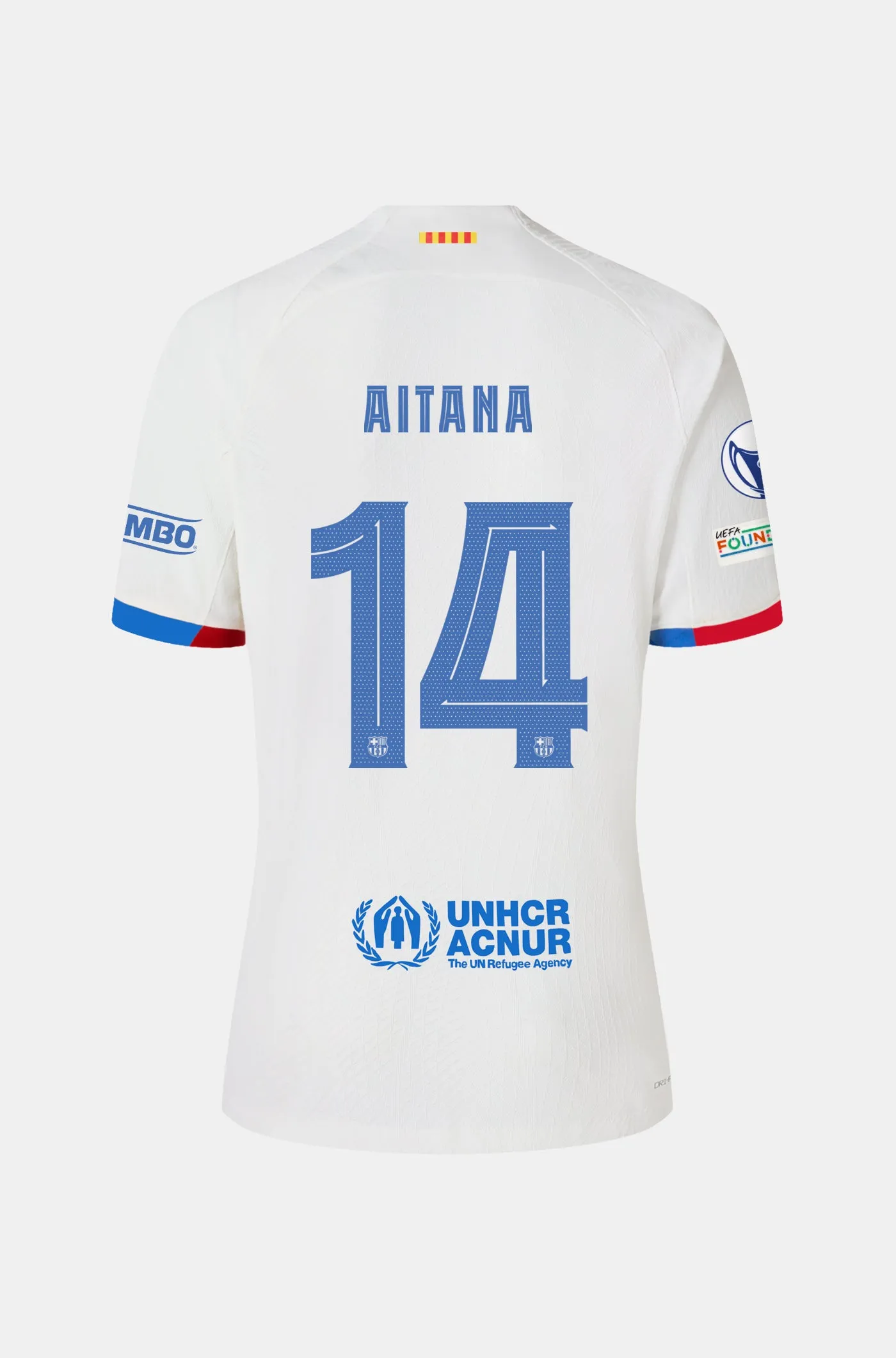 UWCL FC Barcelona away shirt 23/24 Player's Edition - AITANA