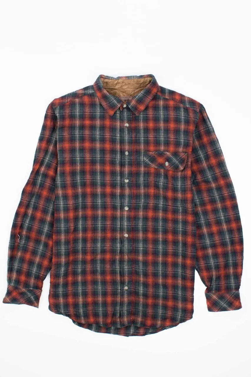 Vintage Classic Red and Green Flannel 2707