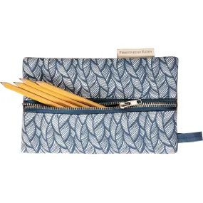 Wavy Navy Pouch