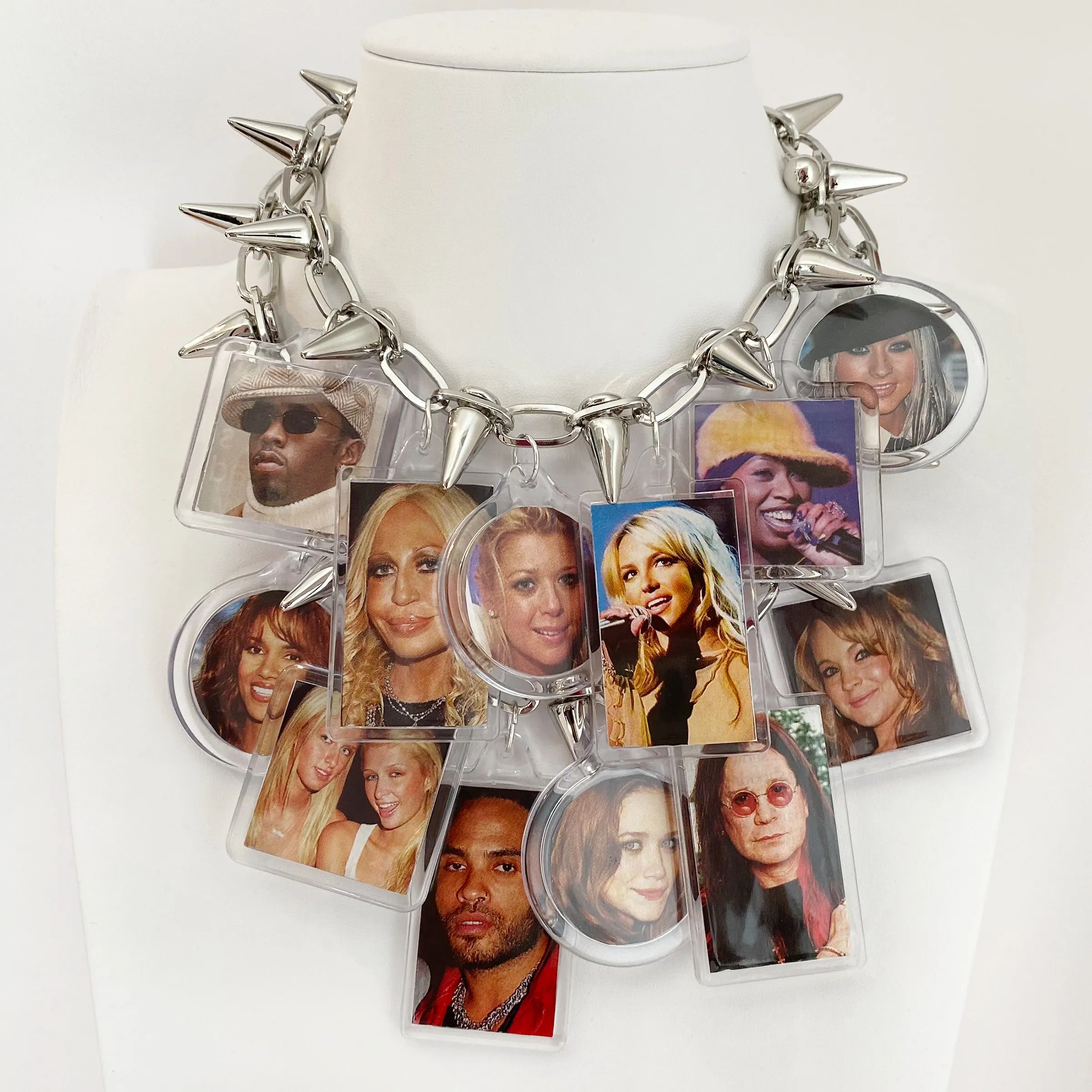 Y2K Vintage Remix Charm Necklace