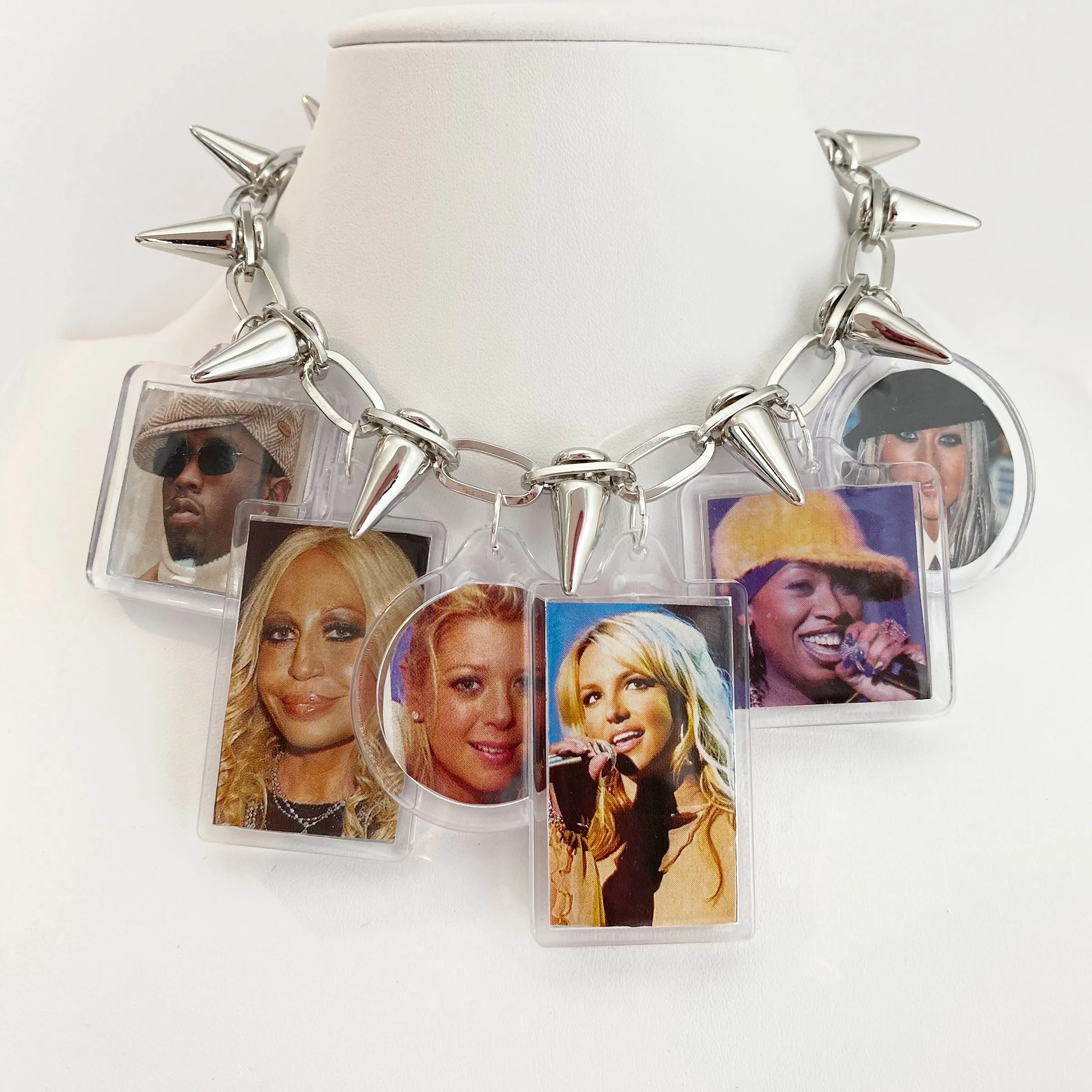 Y2K Vintage Remix Charm Necklace