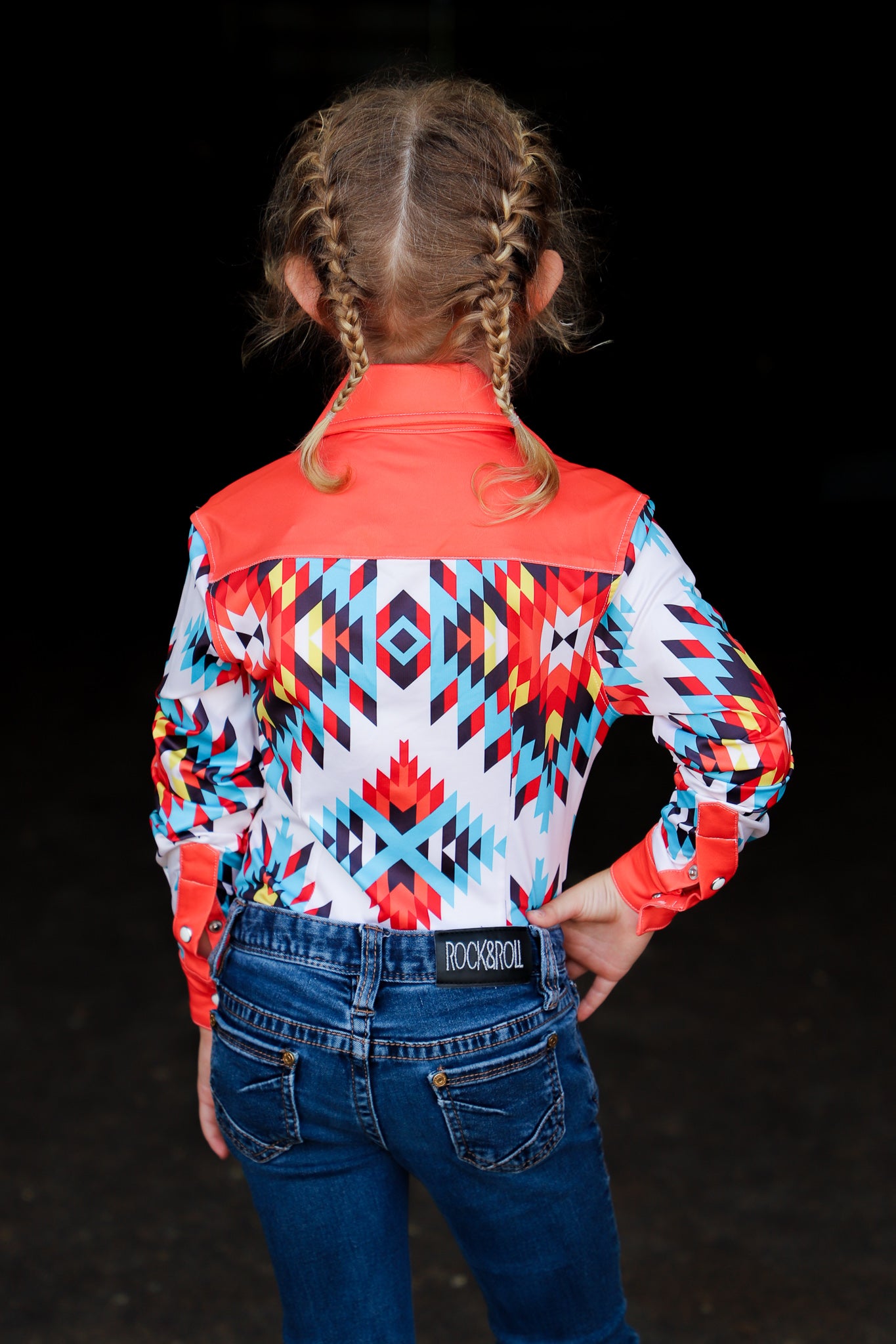 *YOUTH* SANTA FE PERFORMANCE RODEO SHIRT