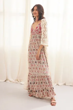 Yuri Embroidered Maxi