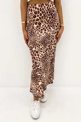 Yuri Maxi Skirt Leopard